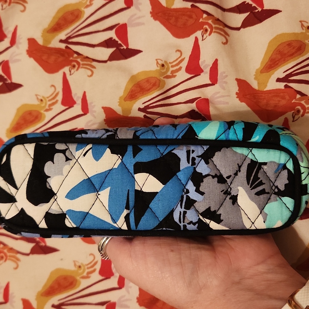Vera Bradley CamoFloral Kisslock Pouch - Picture 4 of 5
